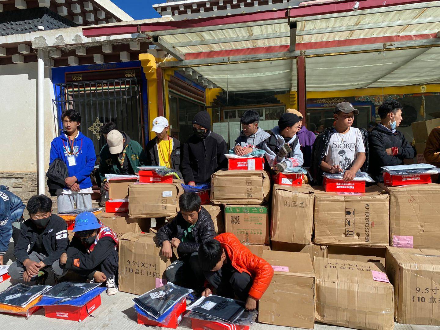 大连黄杰个人护理服务有限公司公益回顾丨家国同欢月同圆 温暖满载甘孜州(图7)